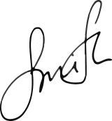 A black and white picture of the word " j ".