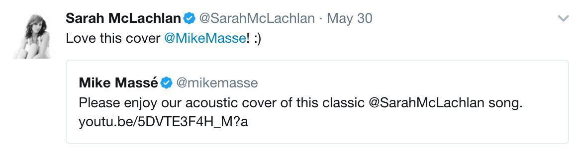 A twitter conversation with the caption " masse ".