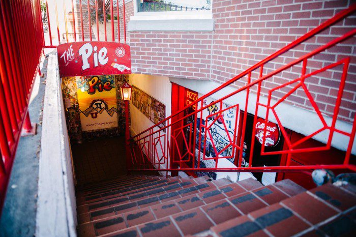 The Pie entrance